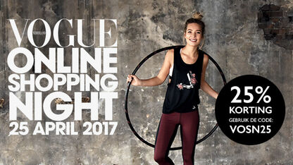 Vogue Online Shopping Night: shop Jogha met 25% korting!