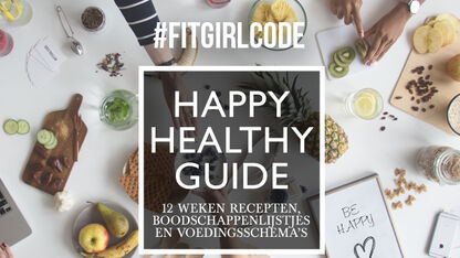 Exclusief: voedingsschema uit de Happy Healthy Guide