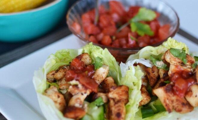 Mexicaanse sla wraps