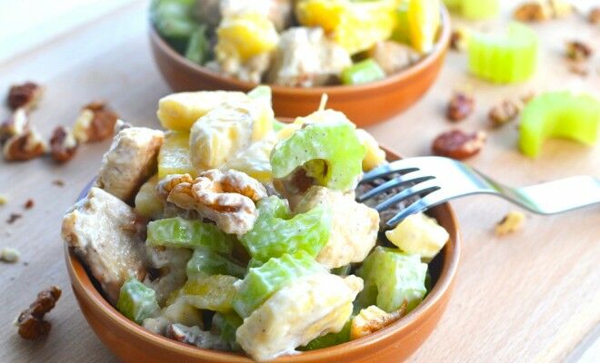 Gezonde Waldorfsalade