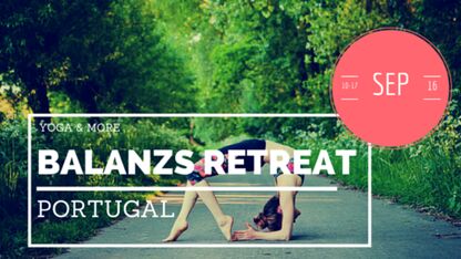 Op yoga retreat in Portugal met Balanzs ♡