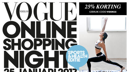25% korting op Jogha tijdens Vogue Online Shopping Night