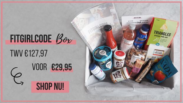 It's here: De tweede editie van de Fitgirlcode Box!