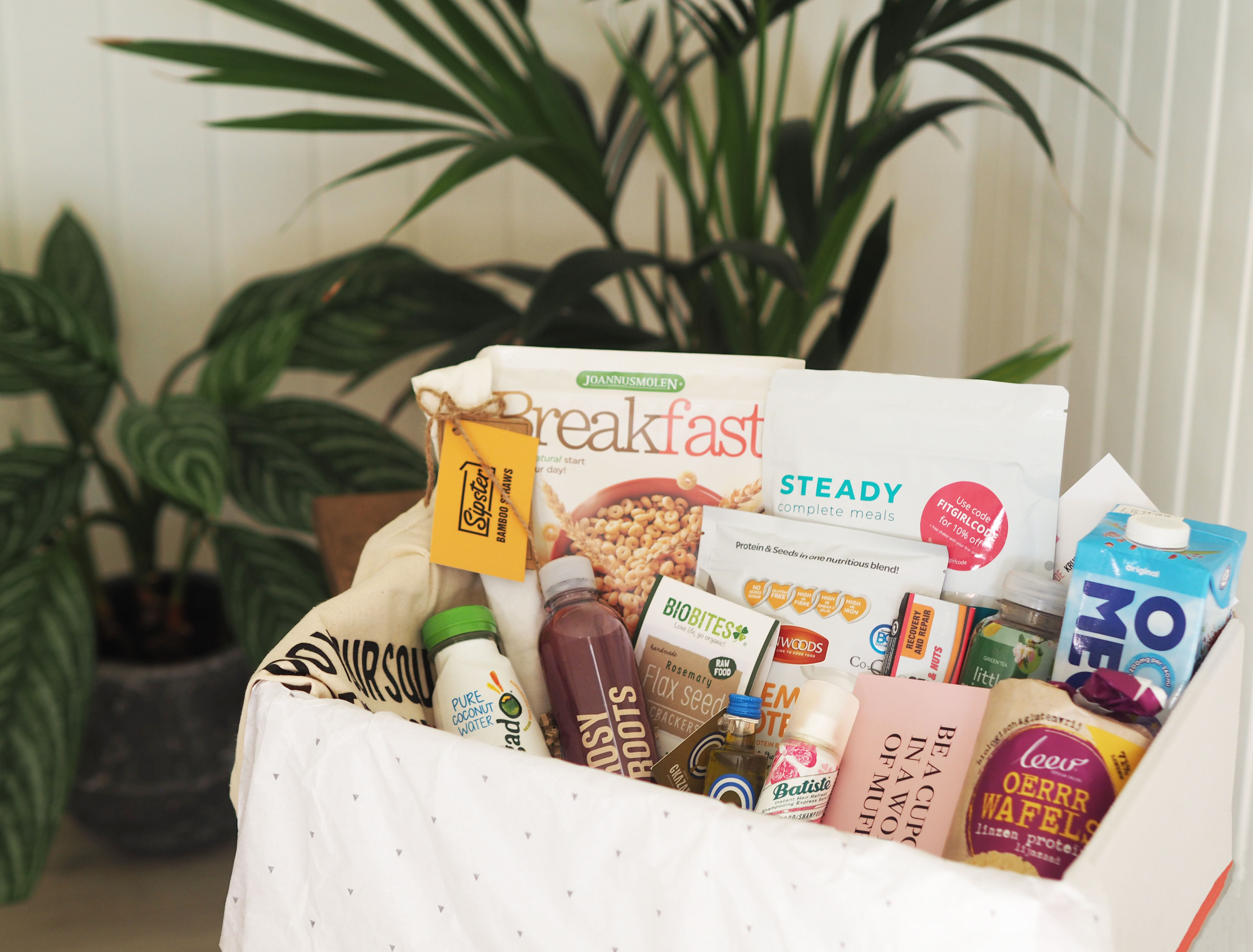 Workout must-haves in de Fitgirlcode Box