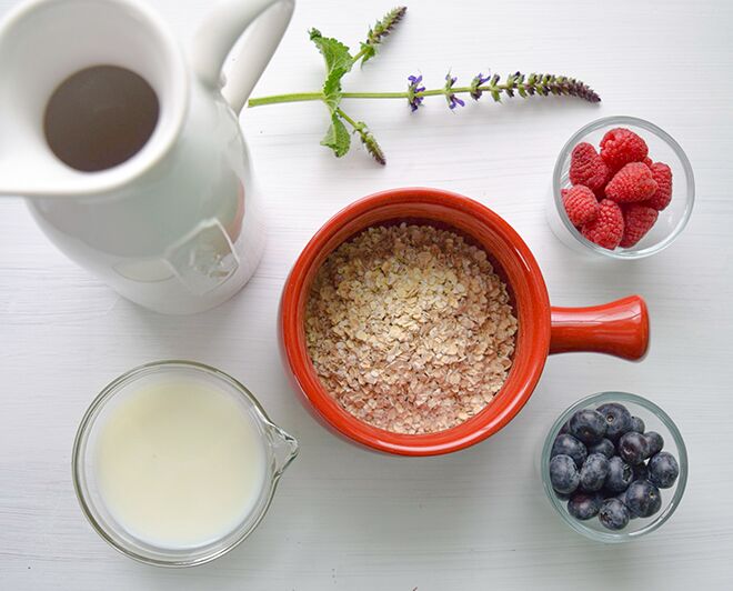 Gezond ontbijt: overnight oats