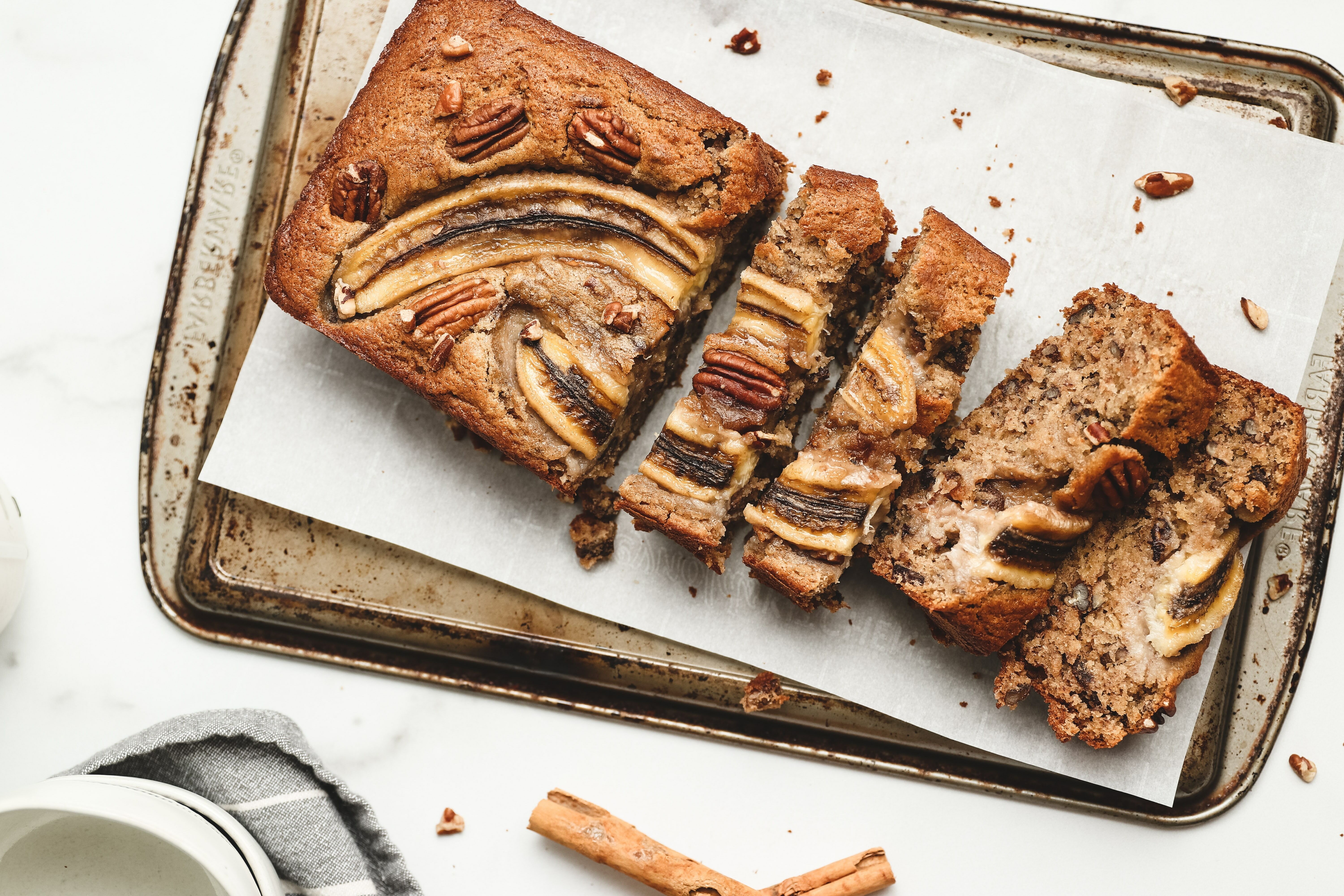 Healthy bananenbrood