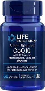 
  
Life Extension Super Ubiquinol CoQ10 & Shilajit 
