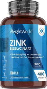 
  
WeightWorld Zink Bisglycinaat 