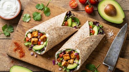 Recept: Wrap met kip en avocado