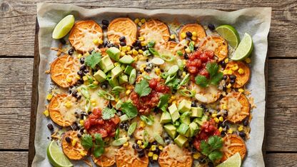 Recept: Zoete aardappel nacho’s uit de oven