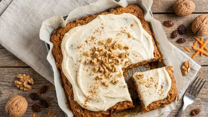 Recept: Gezonde carrot cake met roomkaastopping light