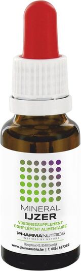 
  
PharmaNutrics Mineral IJzer Druppels 