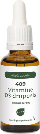 
  
AOV 409 Vitamine D3 druppels 