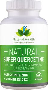 
  
ALL-IN-ONE Quercetine + Zink & Natuurlijke Vitamine D3 & K2 en C 