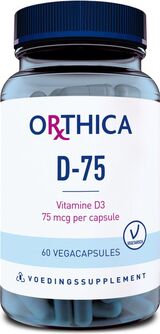 
  
Orthica D-75 Vitamine D3 