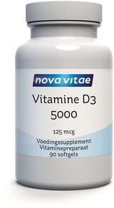 
  
Nova Vitae Vitamine D3 5000 IU 