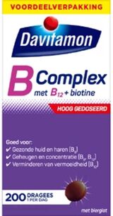 Davitamon vitamine B-Complex met B12 + biotine
