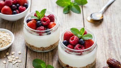 Recept: Gezonde cheesecake met kwark en rood fruit