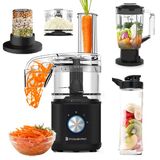 
  
KitchenBrothers Foodprocessor - Zwart 