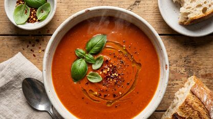 Recept: Geroosterde paprika tomatensoep