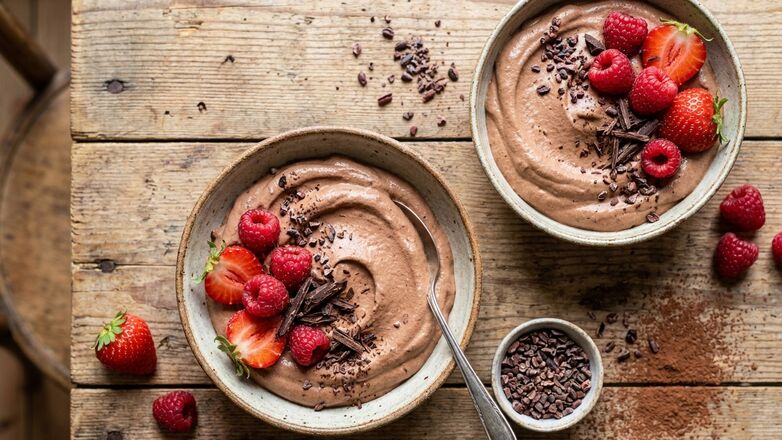 Recept: Proteïne chocolademousse met kwark