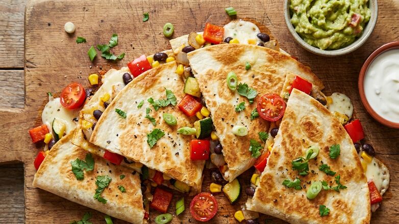 Recept: Vegetarische quesadilla met groenten