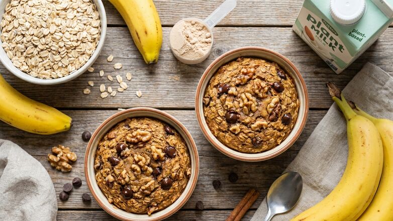 Recept: Proteïne banana bread baked oats