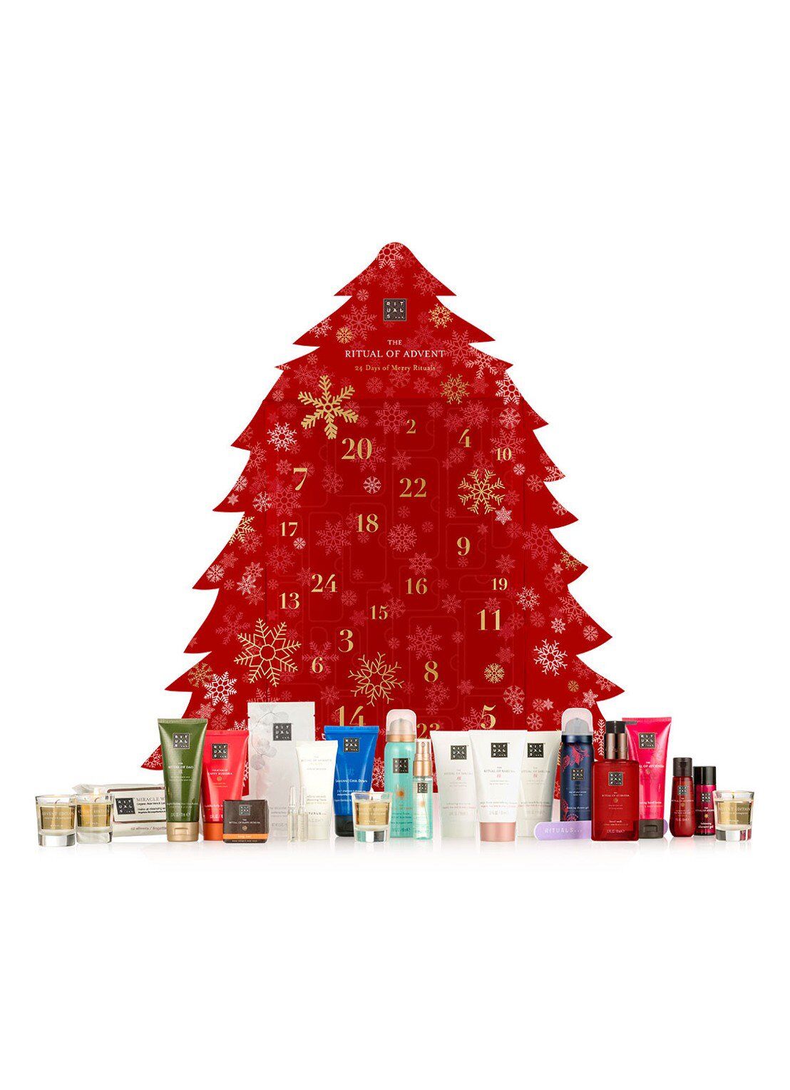 Een super leuke adventskalender met goodies van Rituals