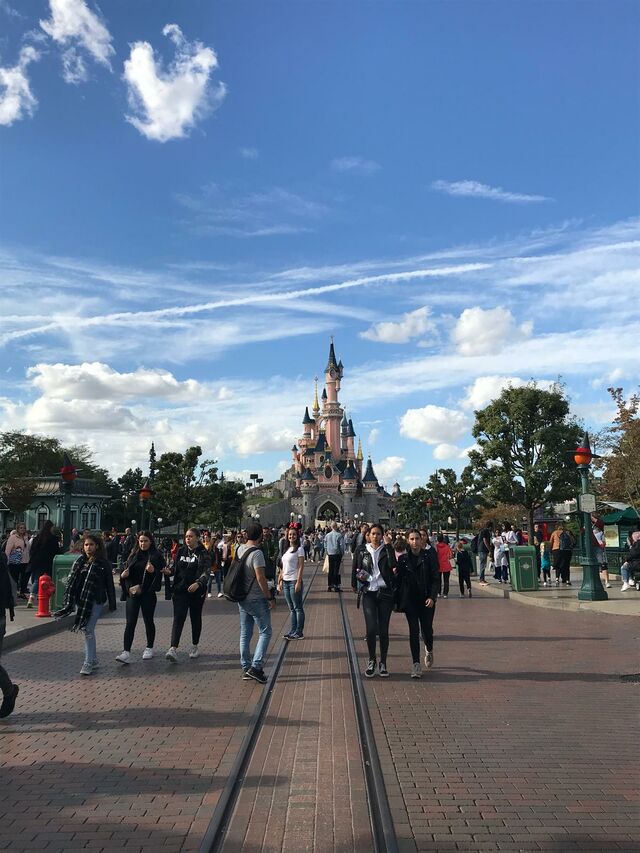 hardlopen door Disneyland Parijs