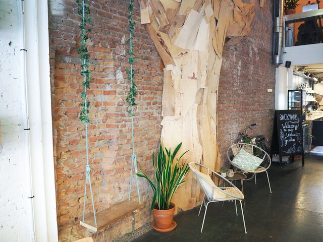 Hoe ziet het interieur eruit bij Backyard?